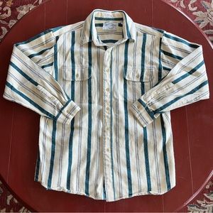 Vintage 1990s The Territory Ahead Super Thick/Heavyweight Baja Style Flannel L